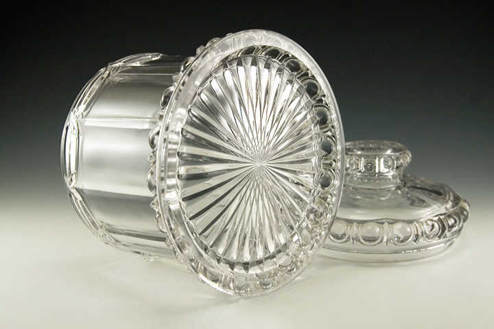 Antique Retail Counter Jar by Imperial Glass - Image 3