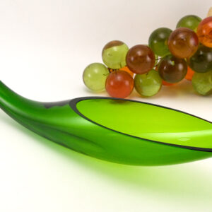 Rare Blenko Art Glass Horn Vase by Anderson