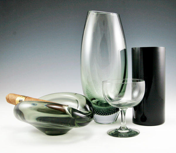 Danish Modern Crystal Cocktail Stemware Set by Holmegaard - Image 3