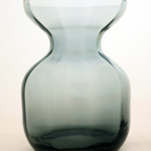 Danish Modern Jacob Bang Hyacinth Vase by Holmegaard with Sticker