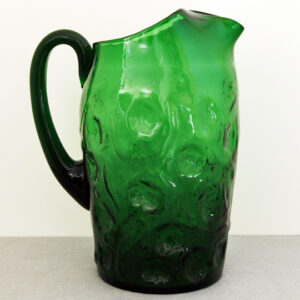 El Rancho 1970s Bryce Glass Large Beverage Pitcher