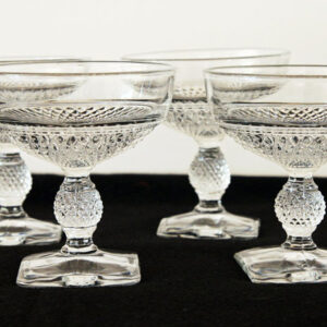 Mount Vernon Stemware Elegant Depression Glass