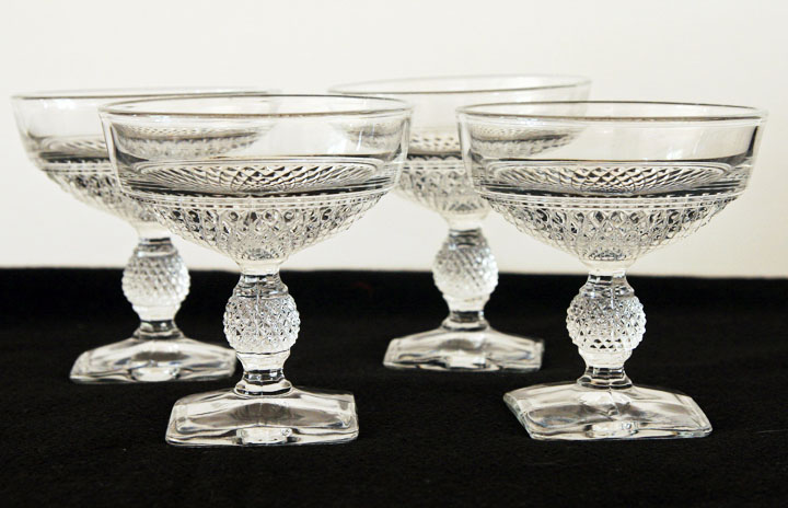 Mount Vernon Stemware Elegant Depression Glass
