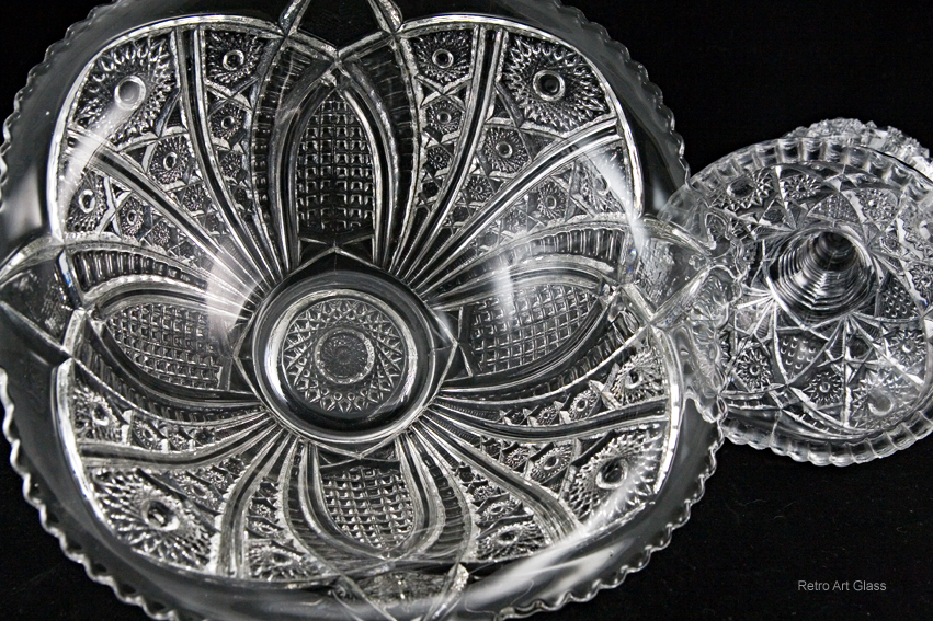 Vintage Glass Punch Bowl by McKee Glass - Image 2