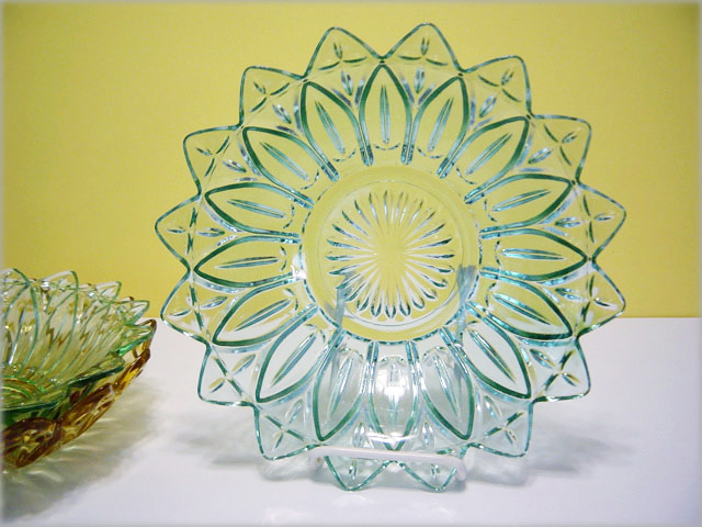Petal Blue Serving Bowl by Federal Glass