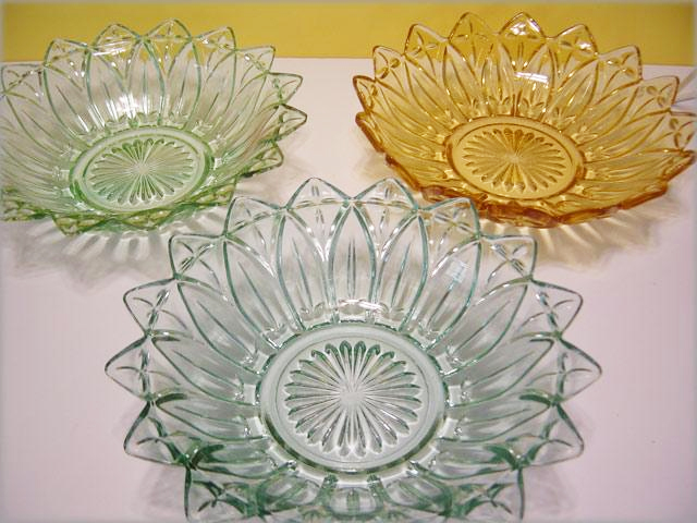 Petal Blue Serving Bowl by Federal Glass - Image 3