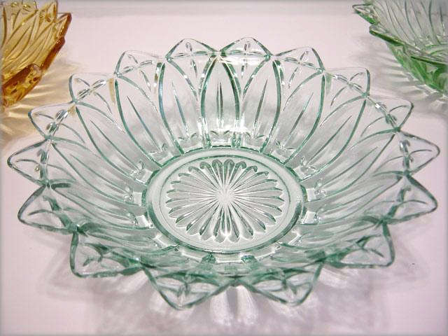 Petal Blue Serving Bowl by Federal Glass - Image 2