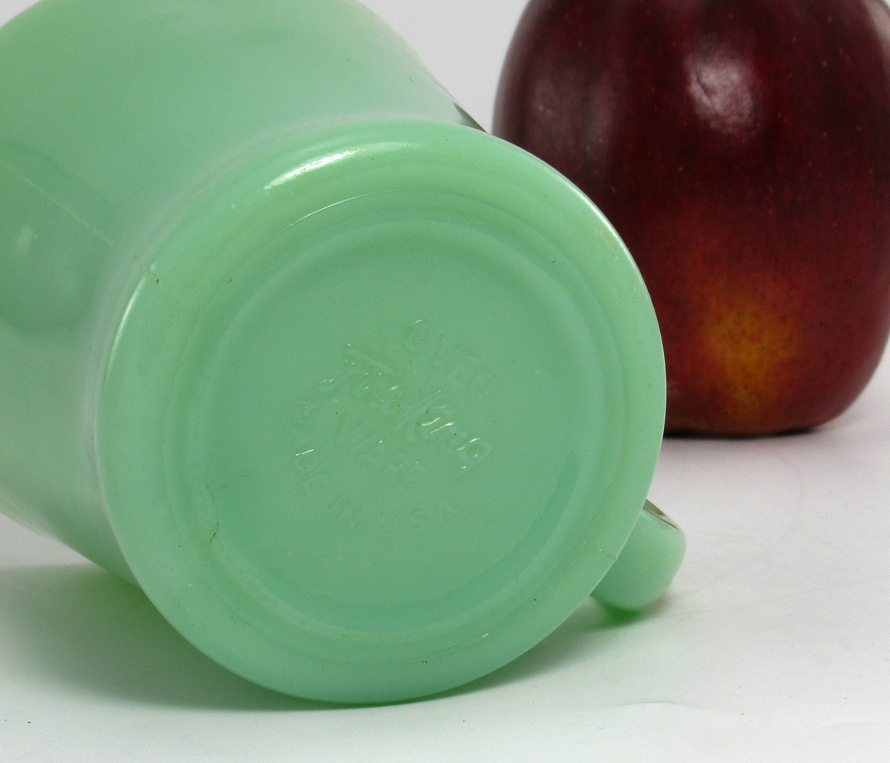Fire-King Jadeite Mugs Oven Ware 1950's - Image 3
