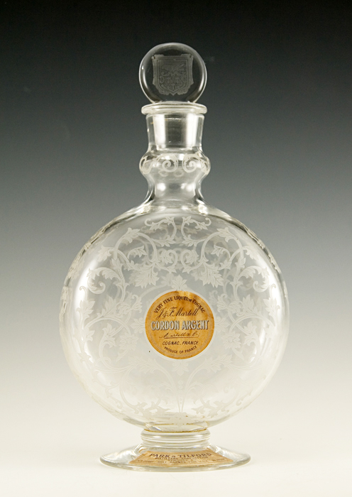 French Crystal Decanter Art Nouveau Baccarat - Image 2