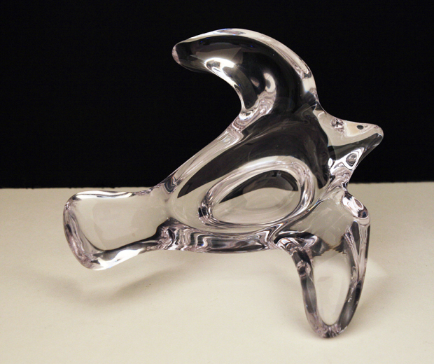 French Lead Crystal Gull Bowl for Princess House