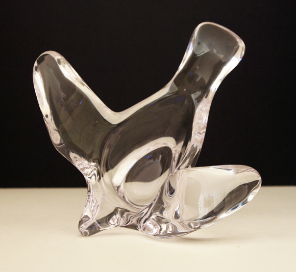French Lead Crystal Gull Bowl for Princess House - Image 2