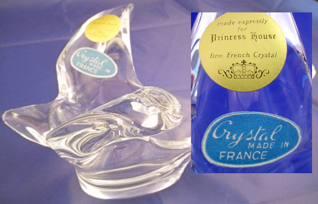 French Lead Crystal Gull Bowl for Princess House - Image 4