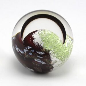 Glass Eye Studio Celestial Series Mercury Paperweight
