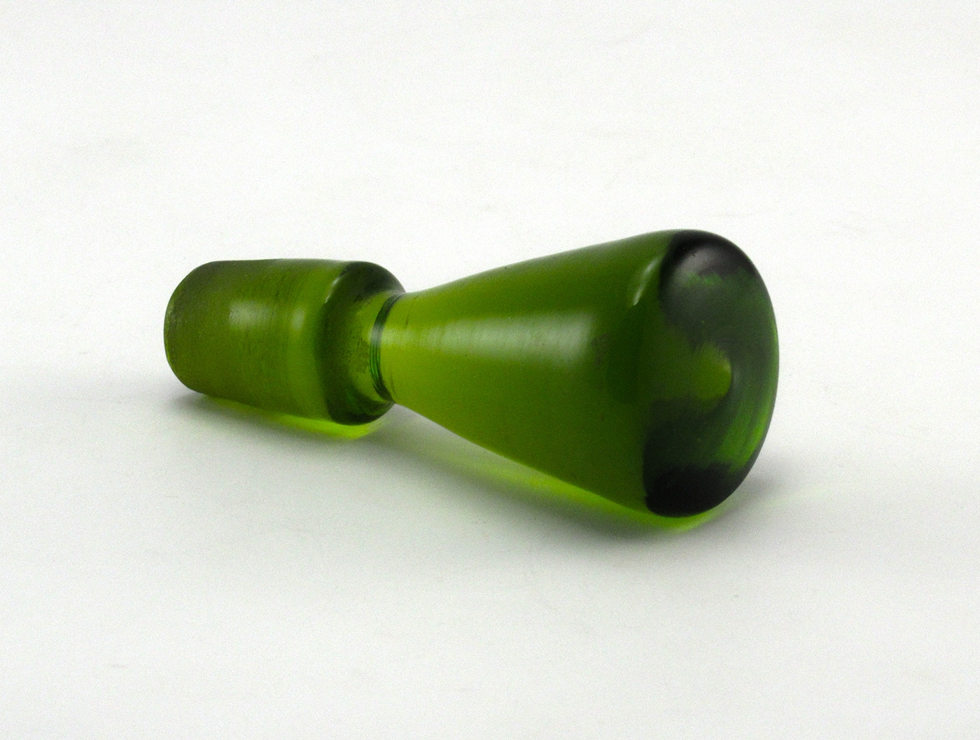 Pilgrim Style Green Glass Stopper for Jug or Perfume