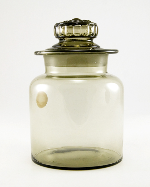 Vintage Glass Canister Gumps Haight Ashbury Era