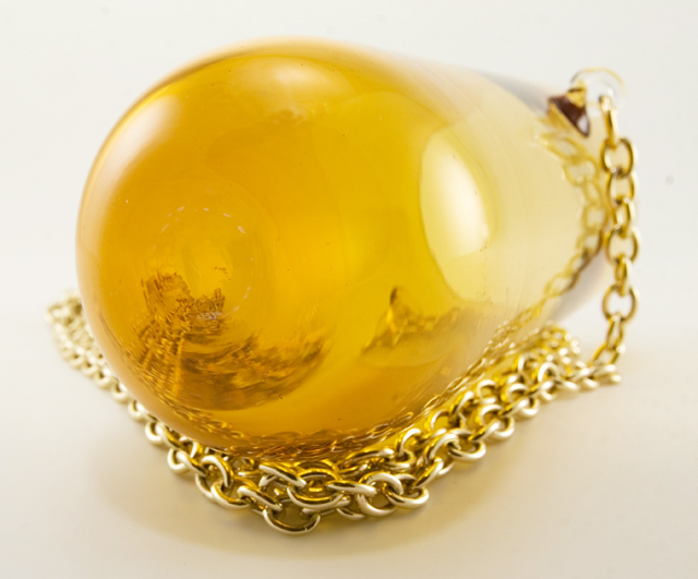 Hippie Hi-Ball Blown Tumbler Neckglass - Image 2