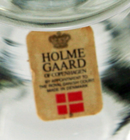 Holmegaard Kluk Kluk Decanter with Royal Crown Stopper - Image 2