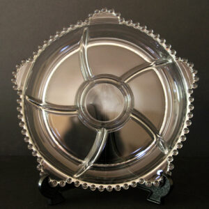 Glass 6 Part Divided Server by Imperial Candlewick