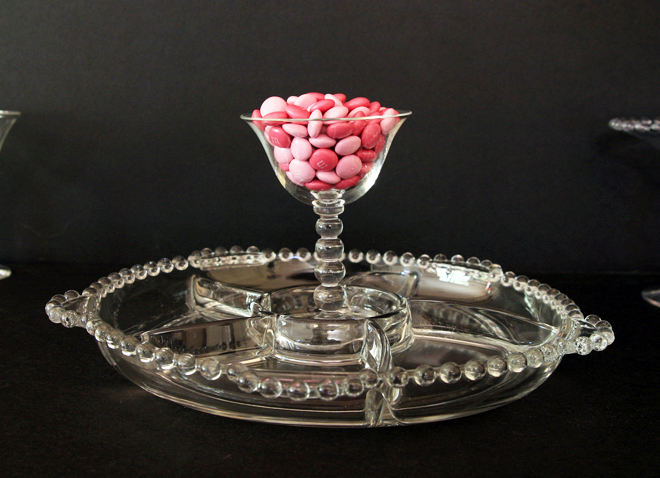 Glass 6 Part Divided Server by Imperial Candlewick - Image 2