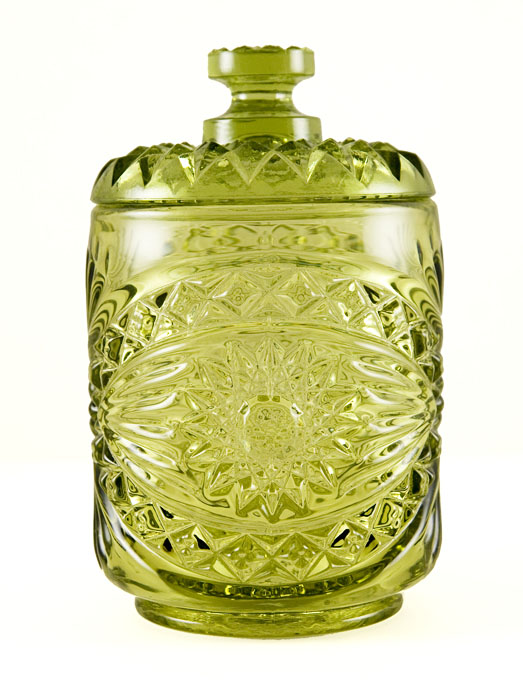 Vintage Glass Canister Jar by Imperial