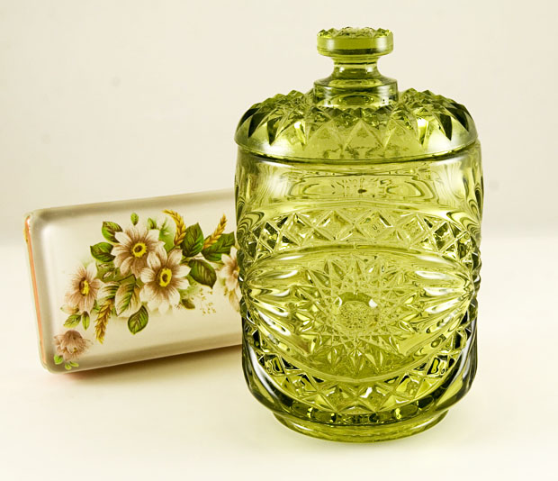 Vintage Glass Canister Jar by Imperial - Image 3