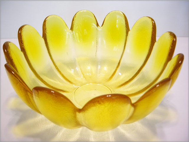 Indiana Glass Large Flower Bowl - Image 2