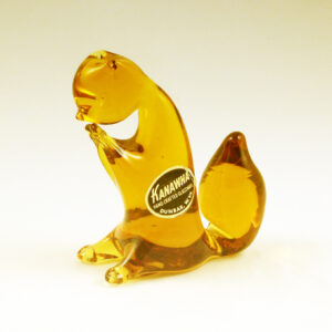 Squirrel Figurine by Kanawha Art Glass