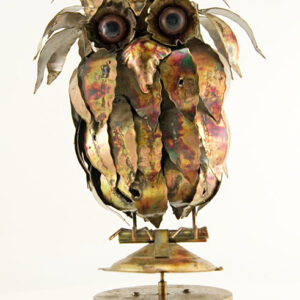 Jere style Owl Music Box Fly Me To The Moon - Large