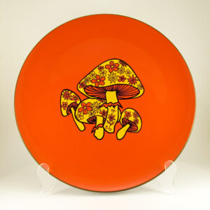 Mushroom Party Platter From the 1970s - Large