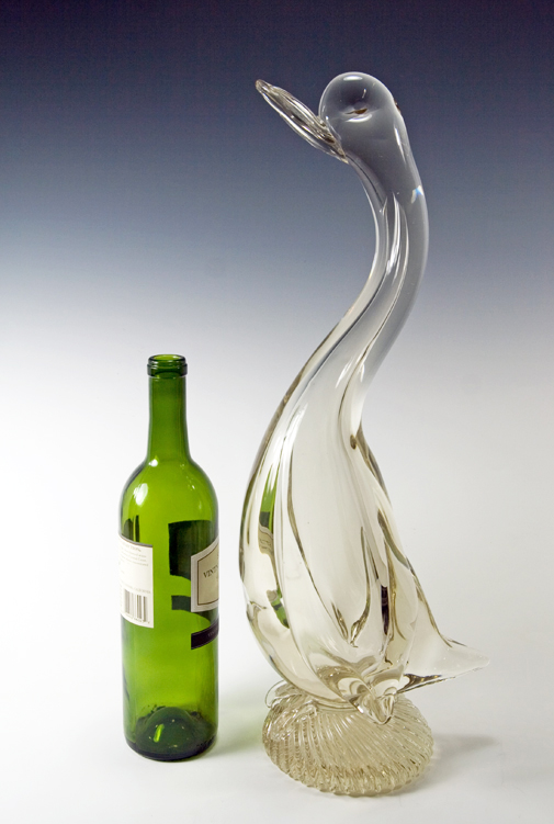 Massive Murano Art Glass Duck Weighs 13 Lbs - Image 4