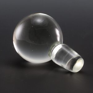 Big Solid Crystal Ball Stopper for Decanters of Jugs