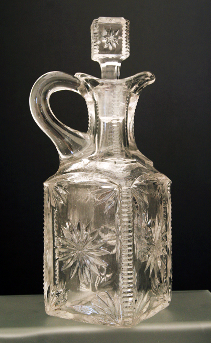 Model Flint Glass Co. Planet EAPG Large Jug Cruet