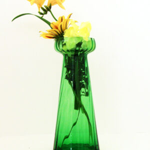 Monk Shaped Blown Hyacinth-Bulb Vase