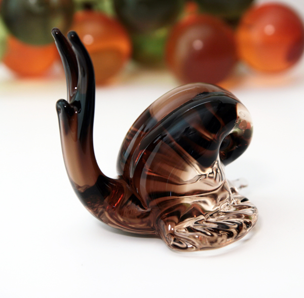 Snail Figurine by Nason Murano Art Glass - Image 2