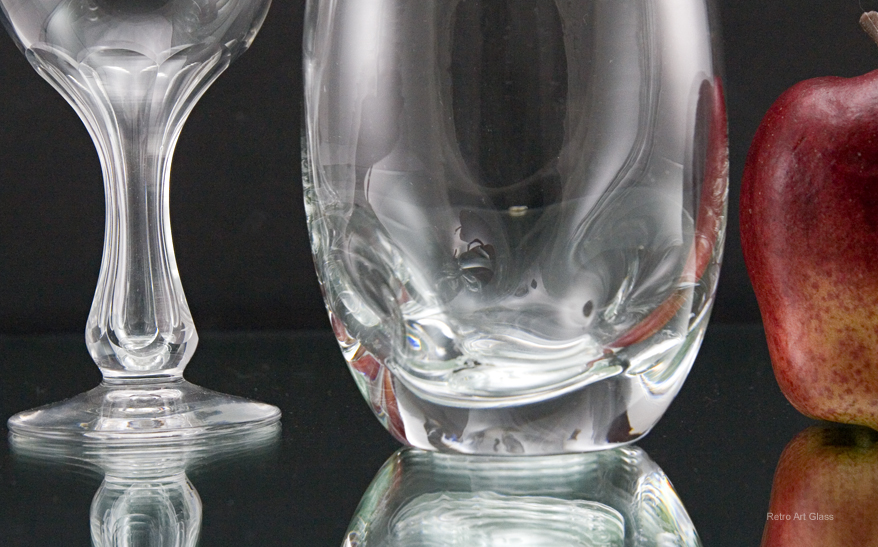 Nason & Moretti Blown Crystal Pinch Decanter - Image 3