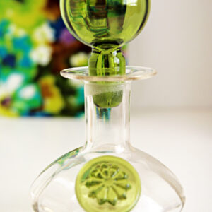 Hippie Decor Vanity or Bar Decanter by Rainbow