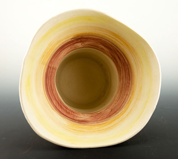 Rare Mission Style Haeger Spittoon Vase - Image 3
