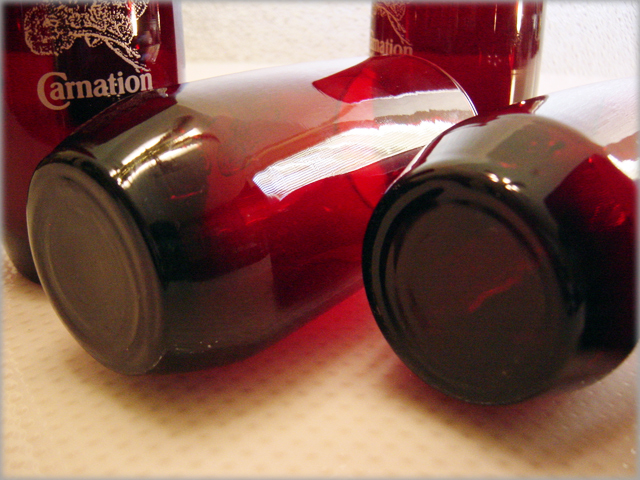 Royal Ruby Carnation Tumbler Set of 8 - Image 3