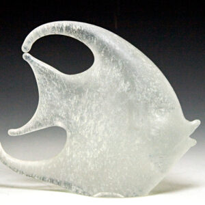 V Nason Murano Art Glass Scavo Angel Fish
