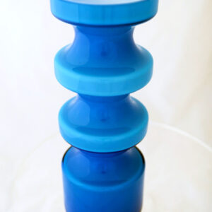 Swedish Cased Glass Pagoda Vase