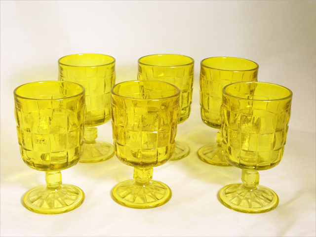 Ashley Goblet by Viking Art Glass