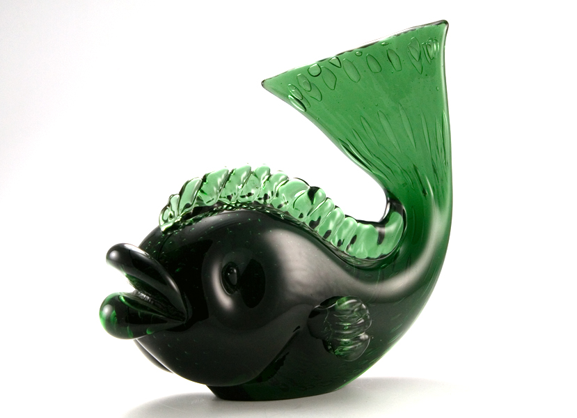 Extra Large Big Lip Fish From Mid-Century Italy