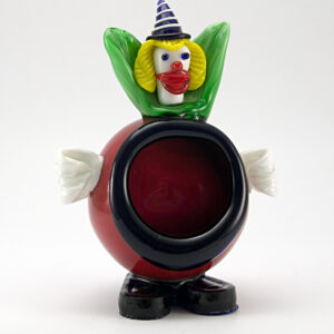 Vintage Murano Glass Clown Tomato