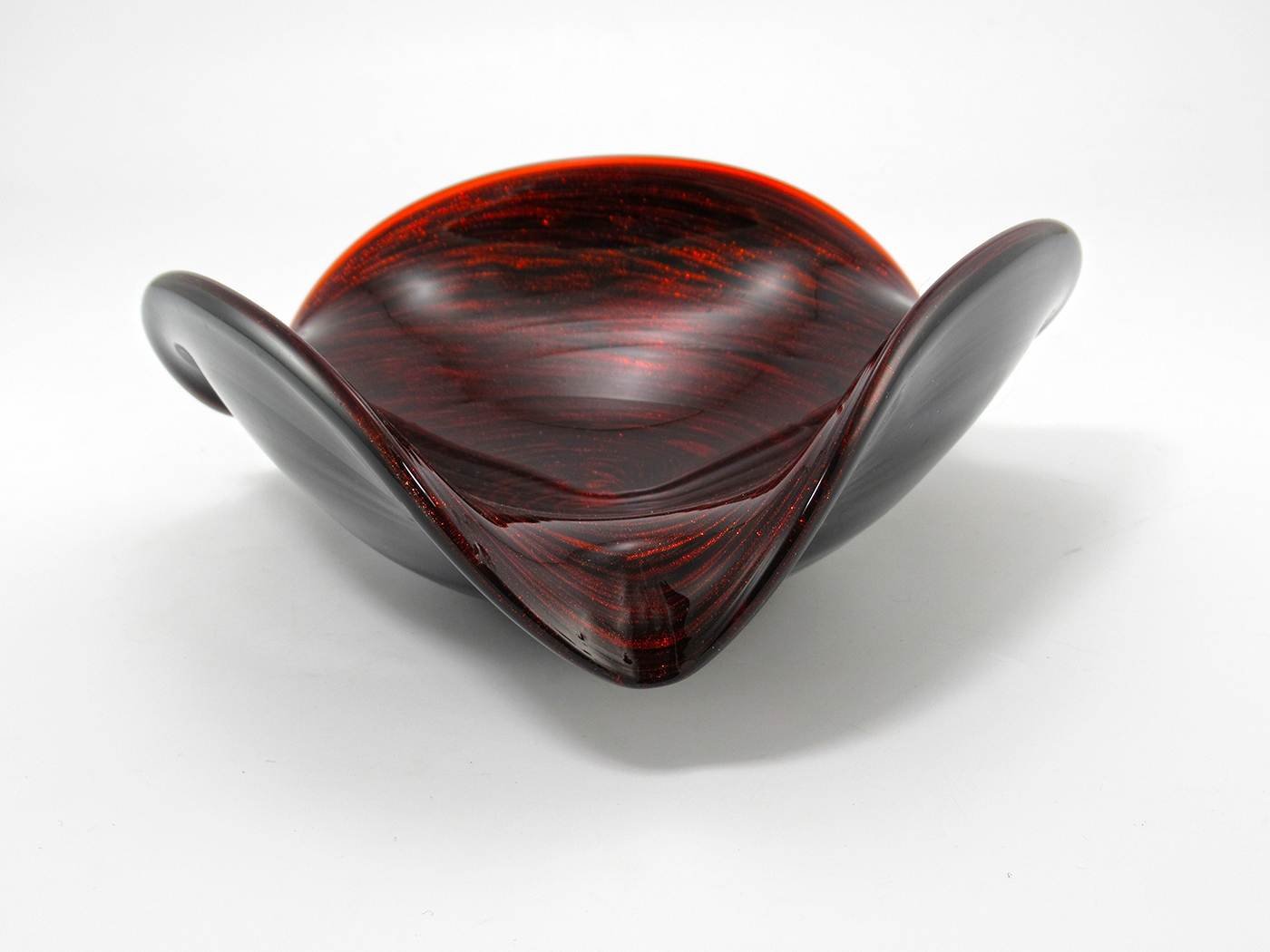 Vintage Murano Glass Mid-Century Modern Fire Bowl - Image 3