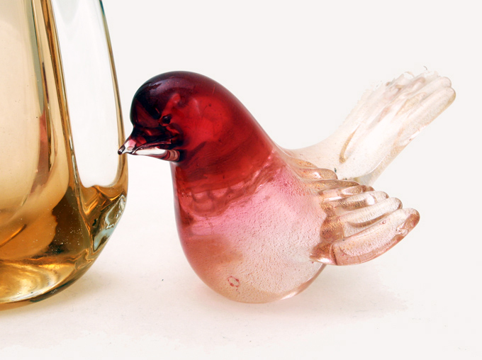 Vintage Murano Art Glass Salviati Bird - Image 2