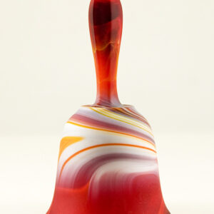 Vintage Satin Slag Art Glass Bell