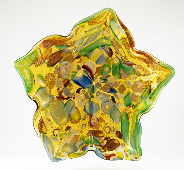 Vintage Toso Starfish Dish by Murano Art Glass