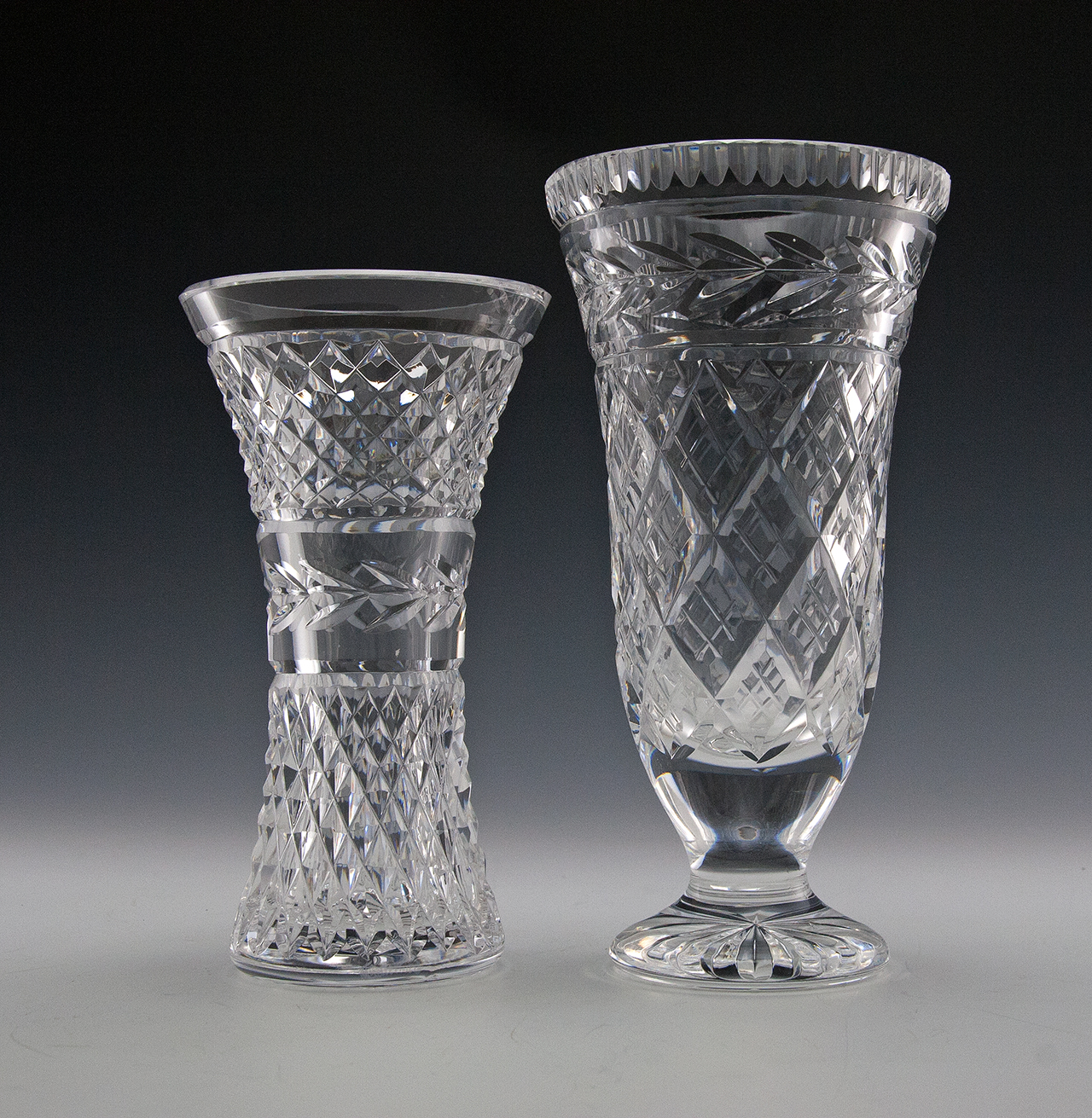 Vintage Waterford Crystal Vase Glandore Variation - Image 2