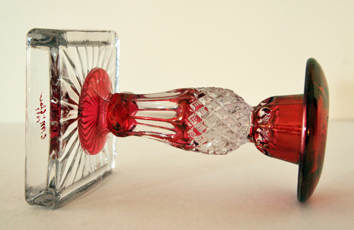 Waterford Mushroom Cap Candlestick Holder by Westmoreland - Image 4