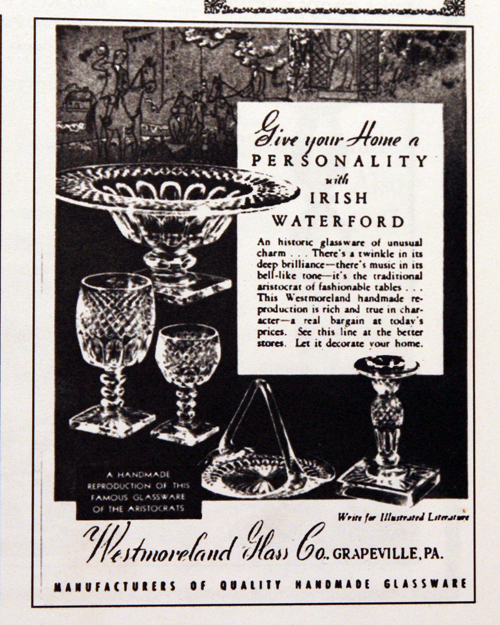 Waterford Mushroom Cap Candlestick Holder by Westmoreland - Image 2
